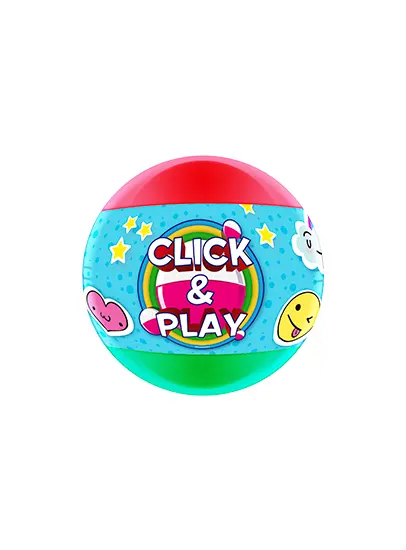 68 mm Click & Play capsule tansparent-color