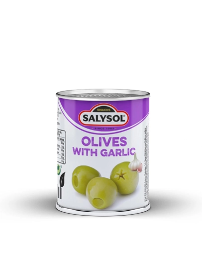 olives with garlic